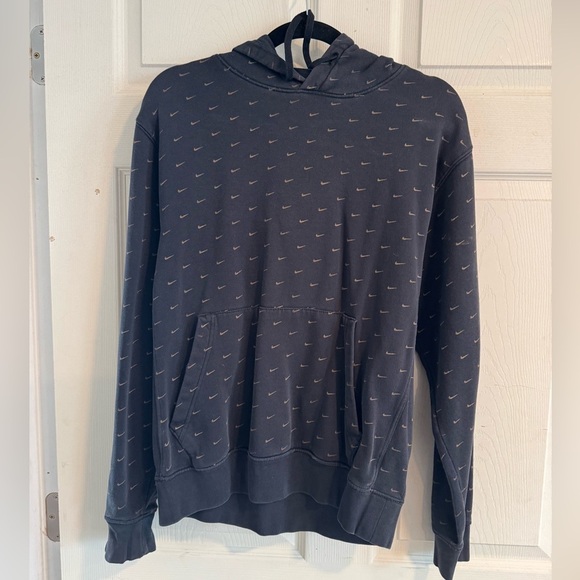Nike hooded black and gold sweatshirt size small men’s - Picture 1 of 11